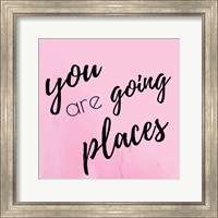 Framed 'Going Places' border=