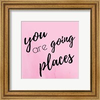 Framed 'Going Places' border=