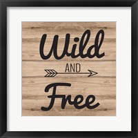 Wild & Free Framed Print