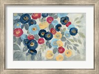 Framed Winter Flowers I