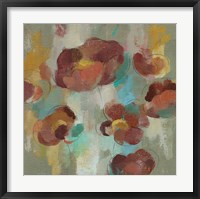 Marsala Blooms III Framed Print