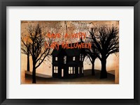 Very Scary Halloween Framed Print