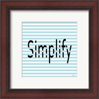 Framed 'Simplify' border=