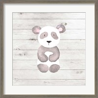 Framed 'Watercolor Panda' border=