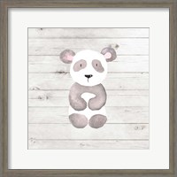 Framed Watercolor Panda