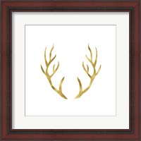 Framed 'Gold Antlers' border=