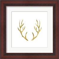 Framed 'Gold Antlers' border=