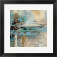 Morning Fjord Square II Framed Print