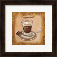 Framed 'Coffee Time III' border=