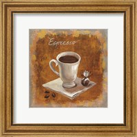 Framed 'Coffee Time IV' border=