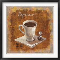 Framed 'Coffee Time IV' border=