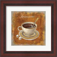 Framed 'Coffee Time VI' border=