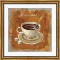 Framed 'Coffee Time VI' border=