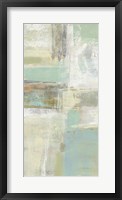 Shades of Celedon II Framed Print