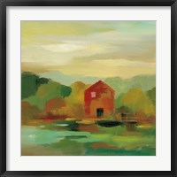 October Farm II v2 Framed Print