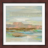 Framed 'Spring Desert II' border=