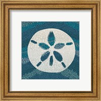 Framed 'Sea Glass II' border=