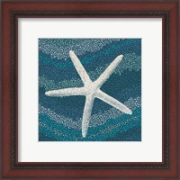 Framed 'Sea Glass IV' border=