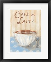 Cafe au Lait Framed Print