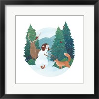 Winter Friends I Framed Print