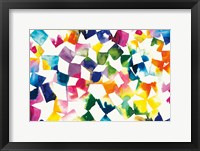 Framed Colorful Cubes