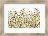 Framed Transparent Garden Spice Pattern