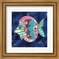 Framed 'Boho Reef IV' border=