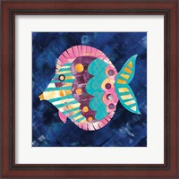 Framed 'Boho Reef IV' border=