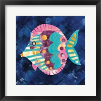 Framed 'Boho Reef IV' border=