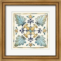 Framed Coastal Breeze Tile III