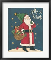 Vintage St.Nick III Framed Print