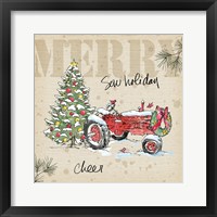 Framed Country Christmas III