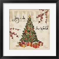 Framed 'Winter Wishes I' border=