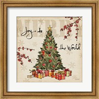 Framed 'Winter Wishes I' border=