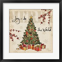 Framed 'Winter Wishes I' border=