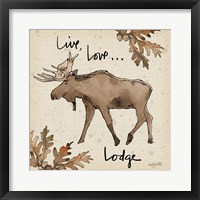 Framed Lodge Life IV