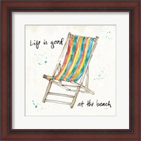 Framed 'Beach Divas VII Color' border=