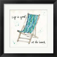 Beach Divas VII Framed Print