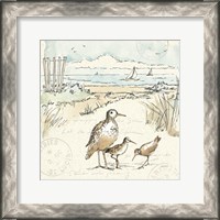 Framed 'Coastal Breeze X' border=