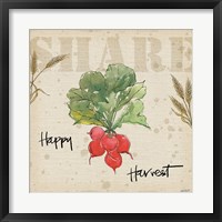 Farmers Feast Harvest II Framed Print