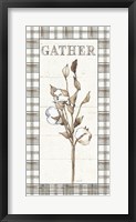 Farm Memories X Gather Framed Print