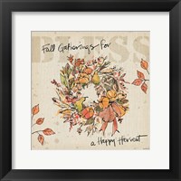 Be Thankful V Framed Print