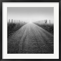 Framed Country Road