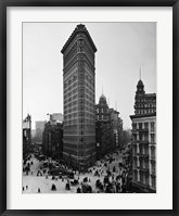 Framed Flatiron Building