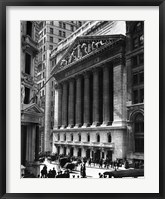 Framed NY Stock Exchange