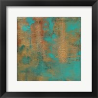 Rustic Elegance Square I Framed Print