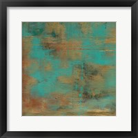 Framed 'Rustic Elegance Square III' border=