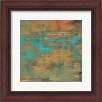 Framed 'Rustic Elegance Square IV' border=