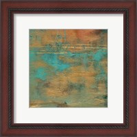 Framed 'Rustic Elegance Square IV' border=