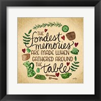 Framed Kitchen Memories II (Fondest memories)